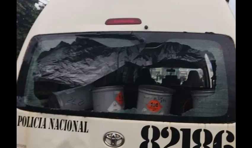 Policía Nacional presenta 11 denuncias por daños a la propiedad del